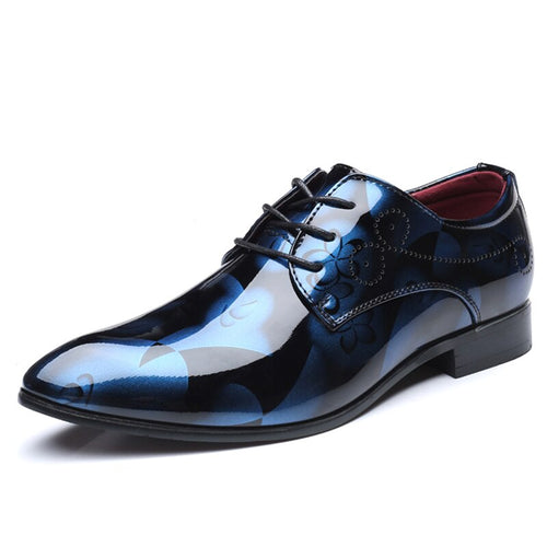 Men Formal Shoes Pointed Toe Business Wedding Shoes