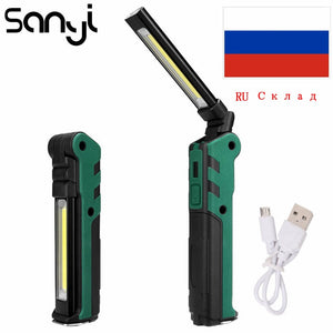 USB Rechargeable Camping LED Flashlight and Lamp
