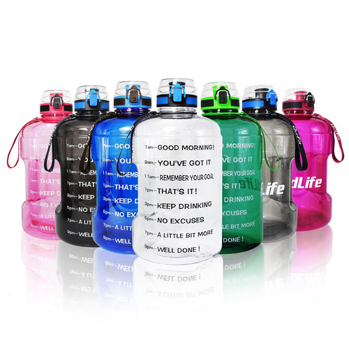 BuildLife Water Jug With Locking Flip-Flop Lid